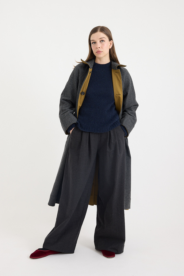 Toast - Reversible Cotton and Wool Coat