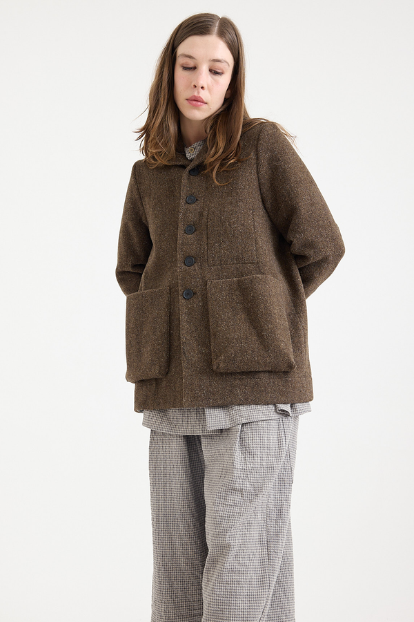 Toogood - The Photographer Jacket / wool tweed heathland