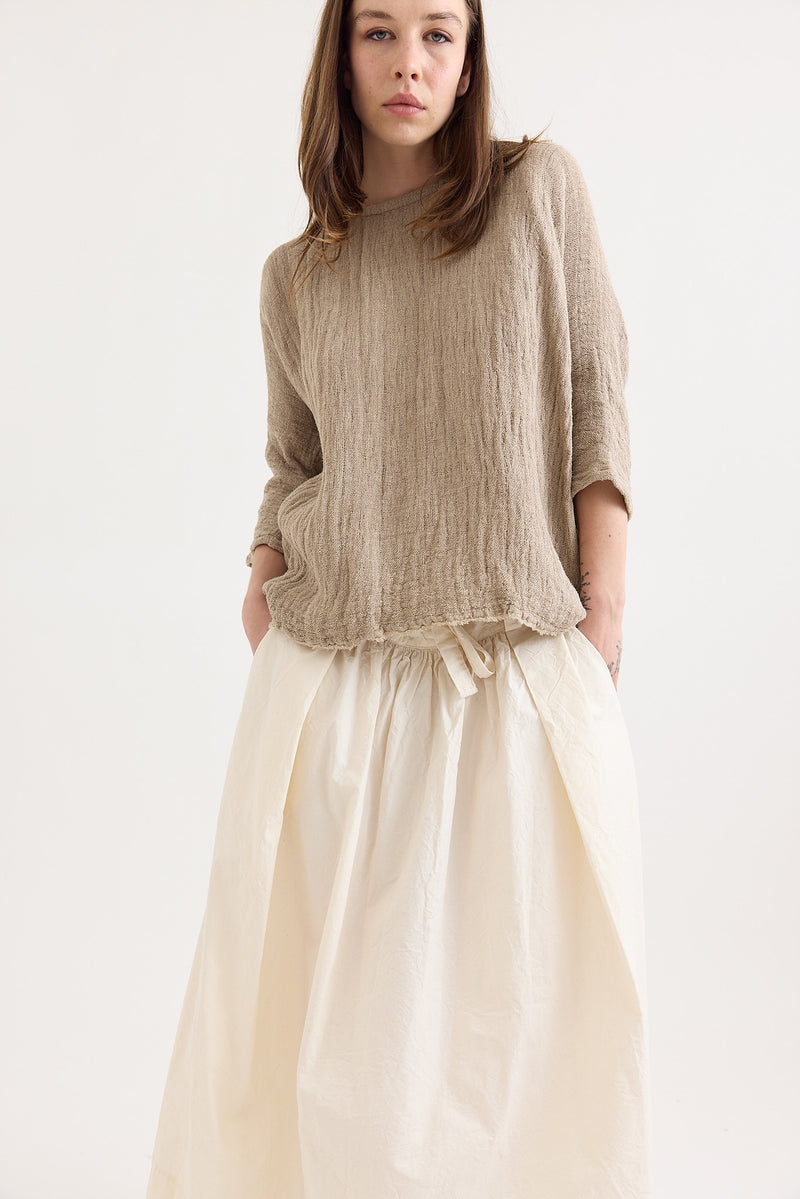 Veritecoeur - Linen Gauze Pullover