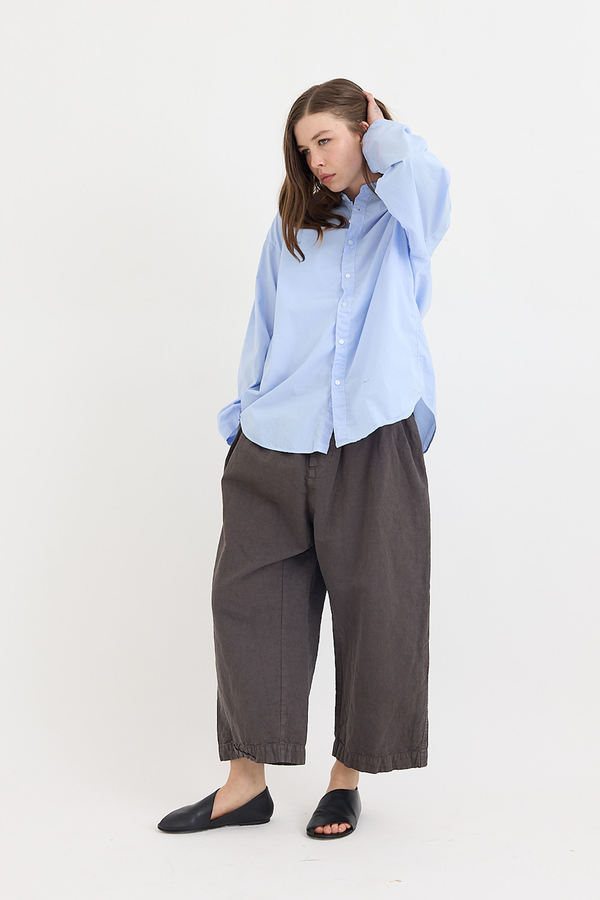 Veritecoeur - Garment Dyed Tuck Pants