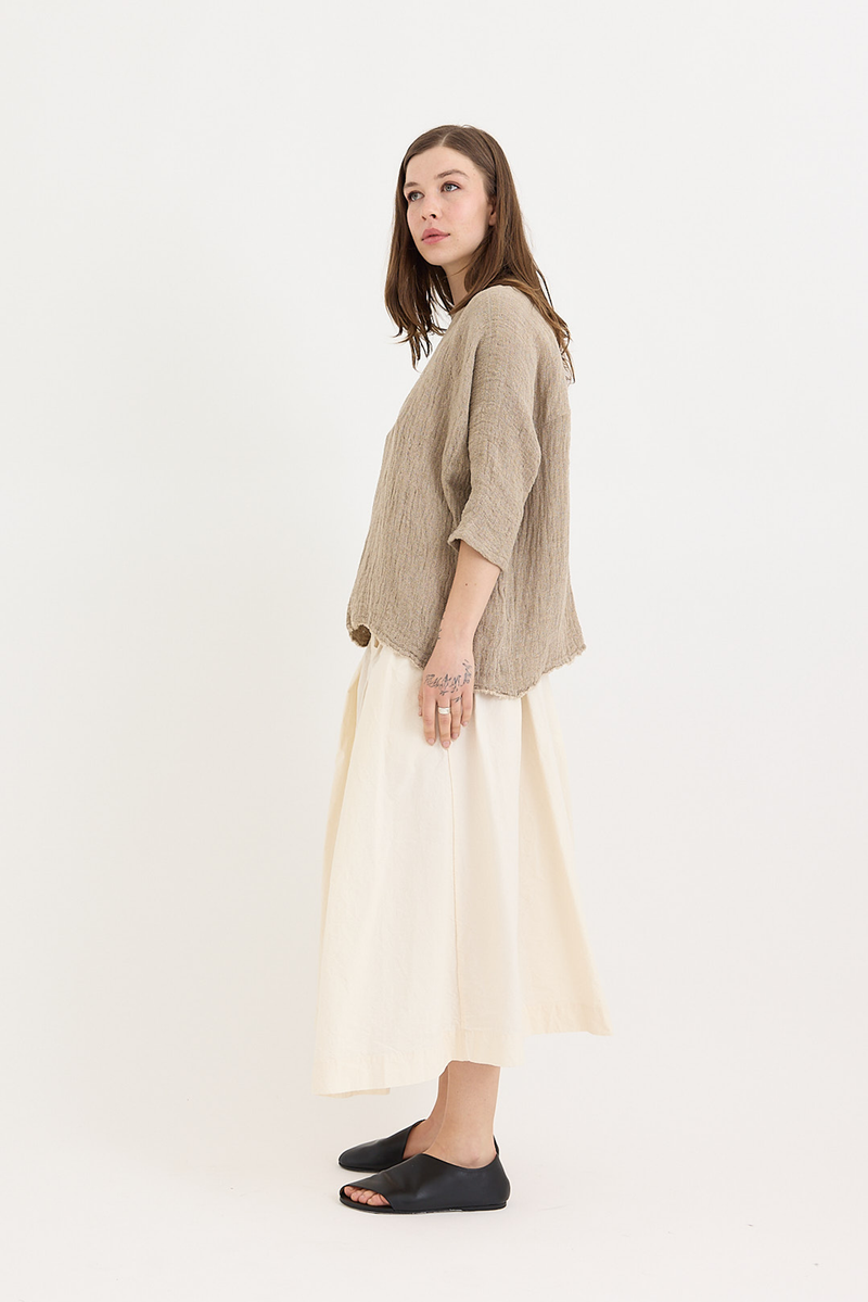 Veritecoeur - Linen Gauze Pullover