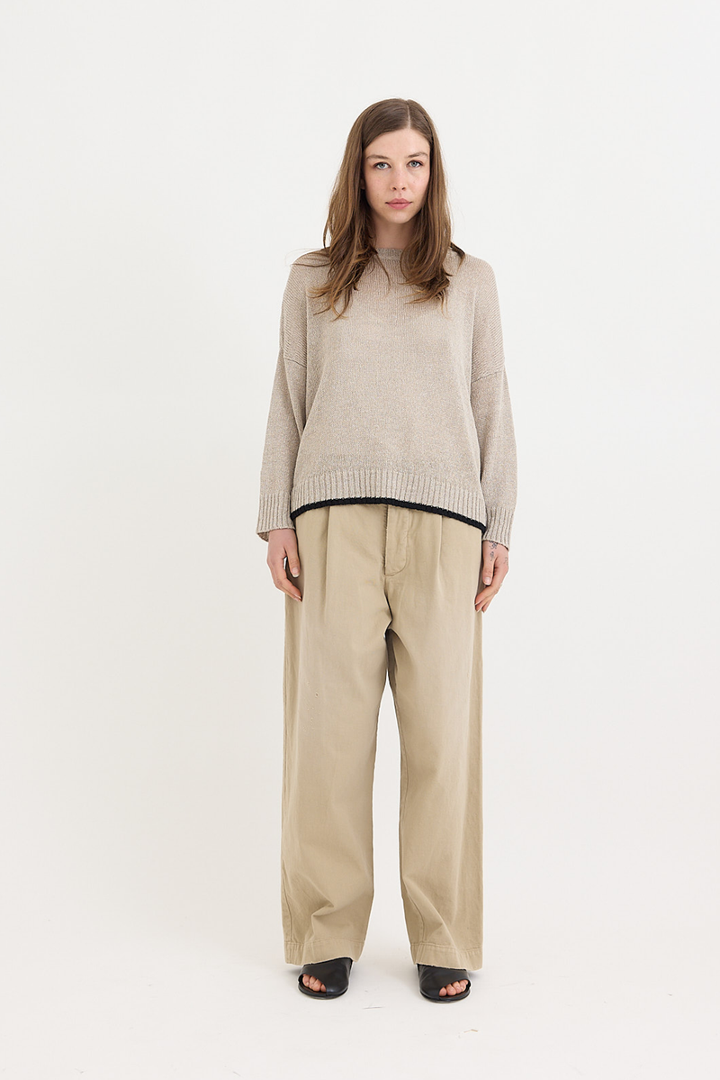 Veritecoeur - Linen Pullover Knit