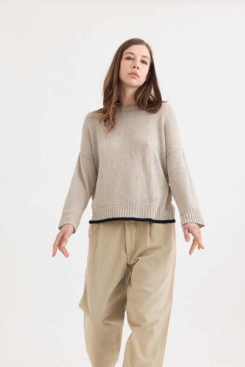 Veritecoeur - Linen Pullover Knit