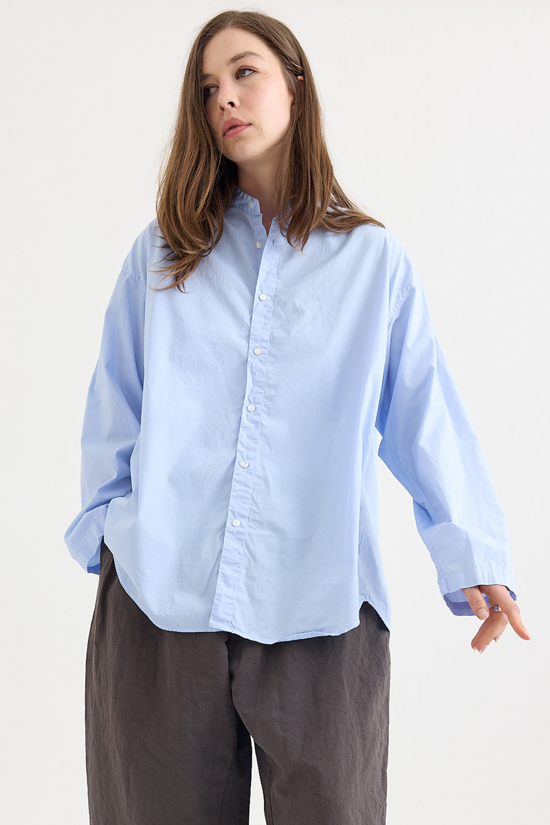 Veritecoeur - Unisex Stand Collar Shirt