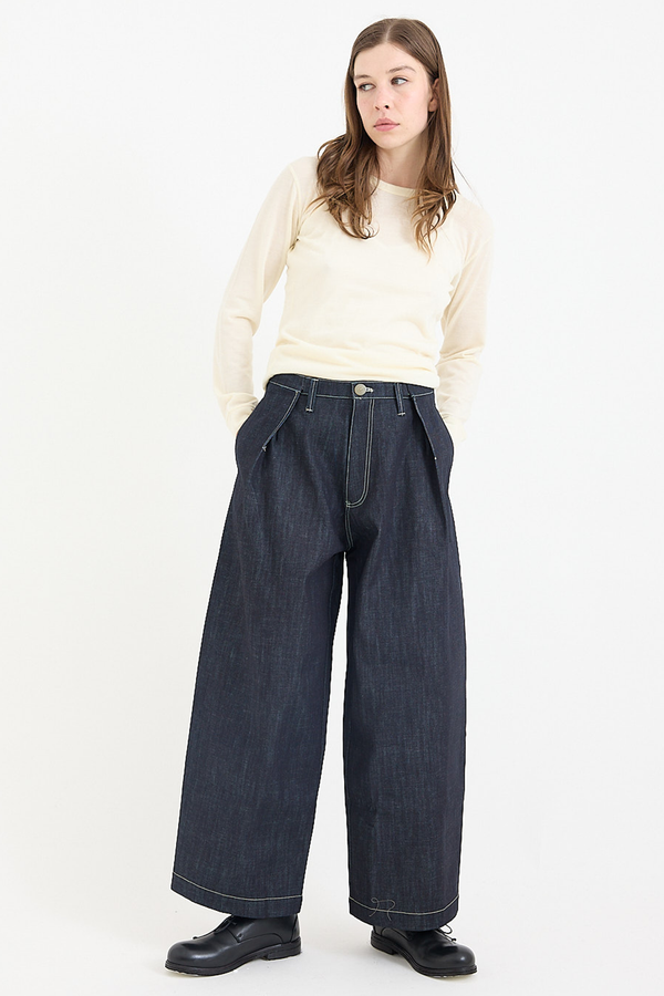 Wright + Doyle - Single Pleat Jean