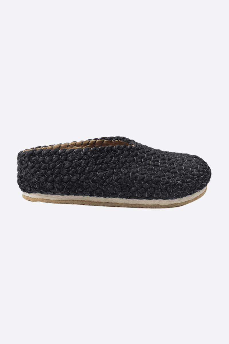 PLA Jute Shoe - Bonanova Black