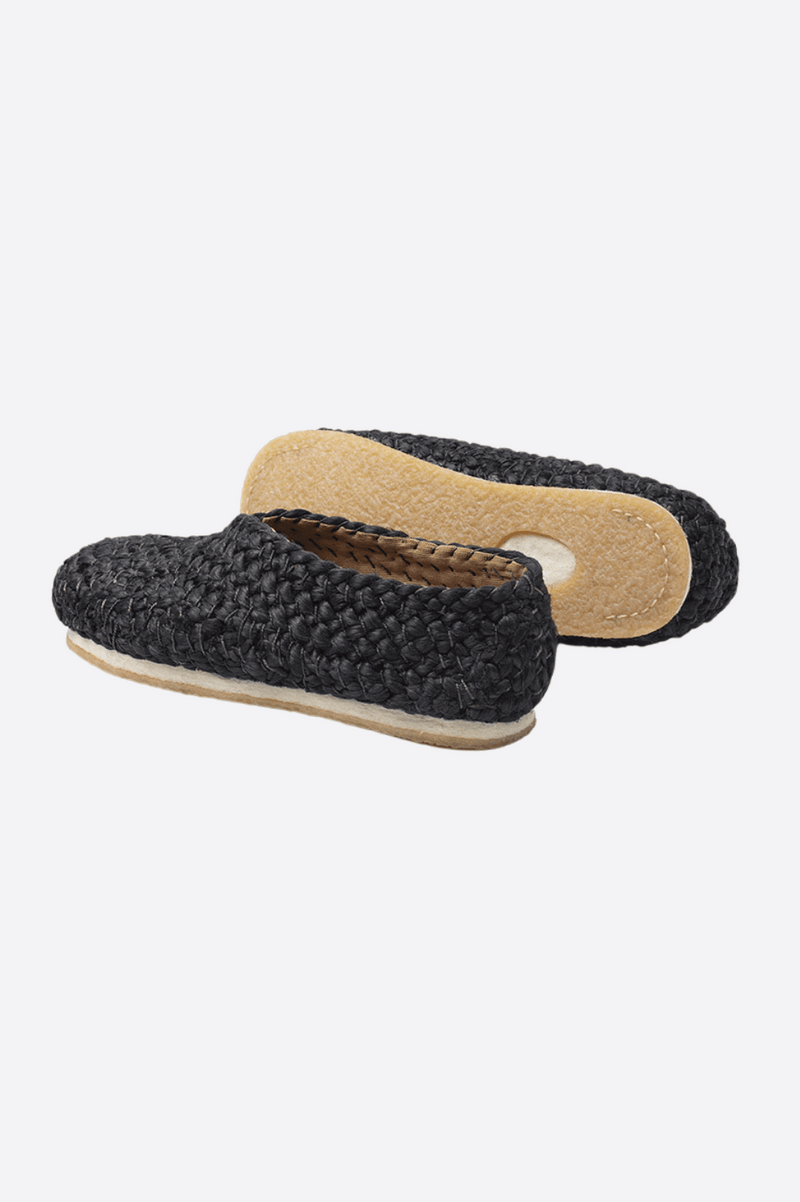 PLA Jute Shoe - Bonanova Black