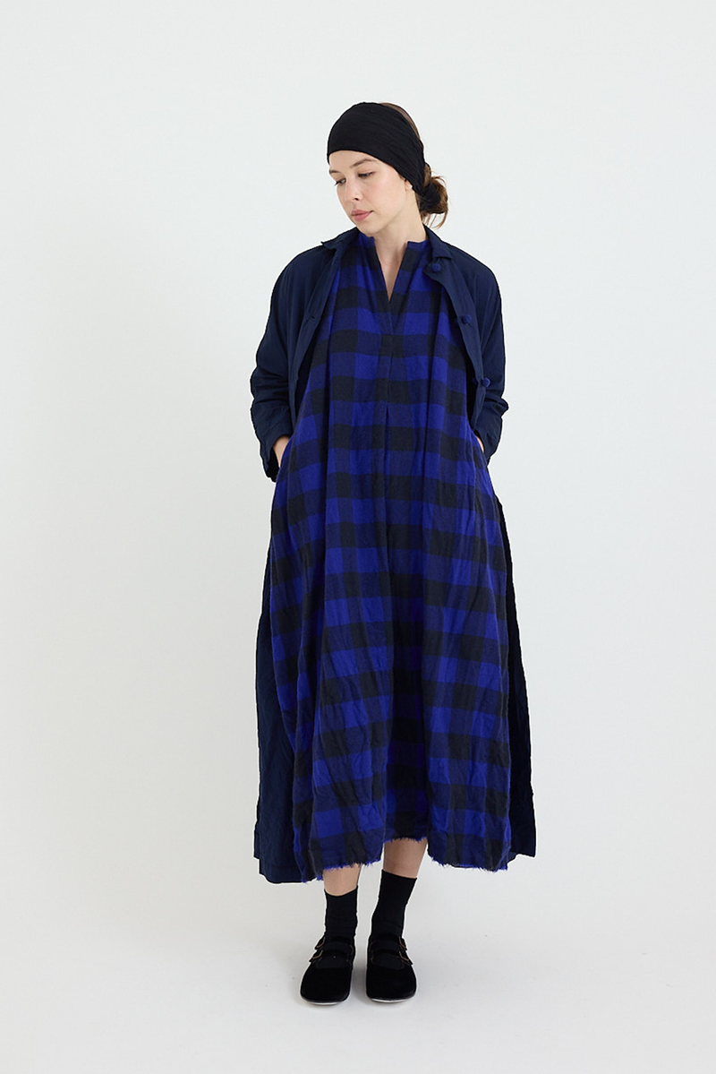 Daniela Gregis - Coat Lavato - ElectricBlue/Black