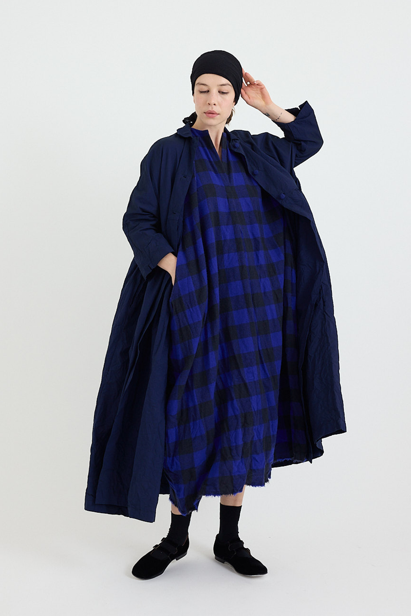 Daniela Gregis - Coat Lavato - ElectricBlue/Black