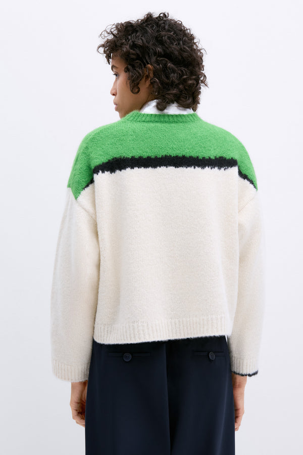 Cordera - Alpaca Suri Sweater Bright Green