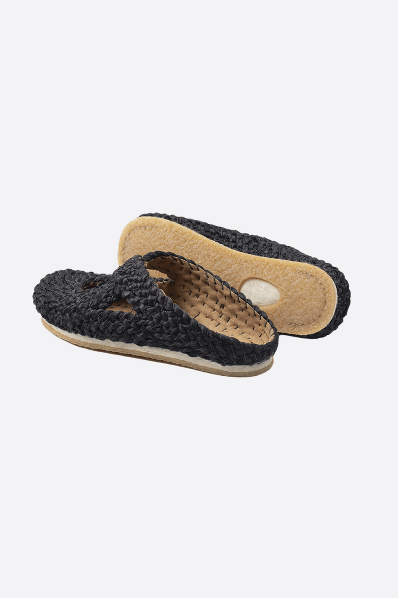 PLA Jute Shoe - Illetes Black